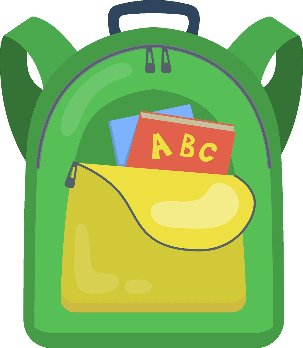 school backpacks colorful bags primary suitable for kids with books and pencils