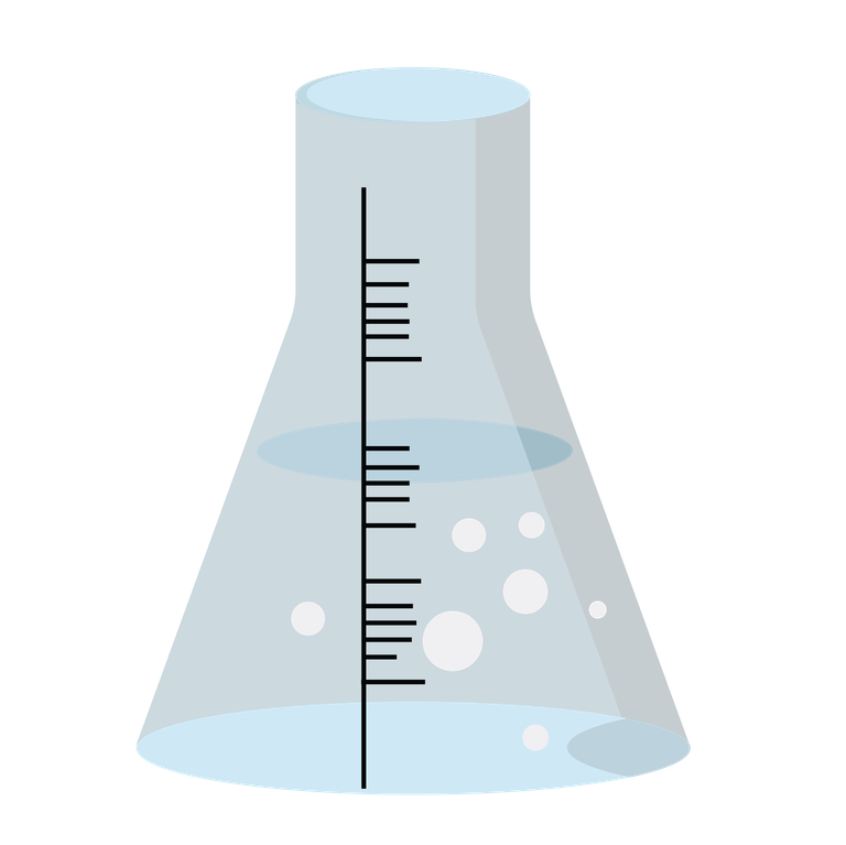 flat illustration science lab equipment supplies