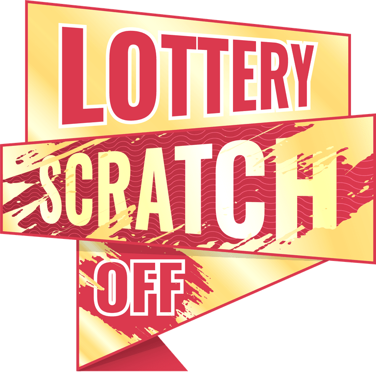 scratch cards lottery tickets colorful set isolated flat illustration