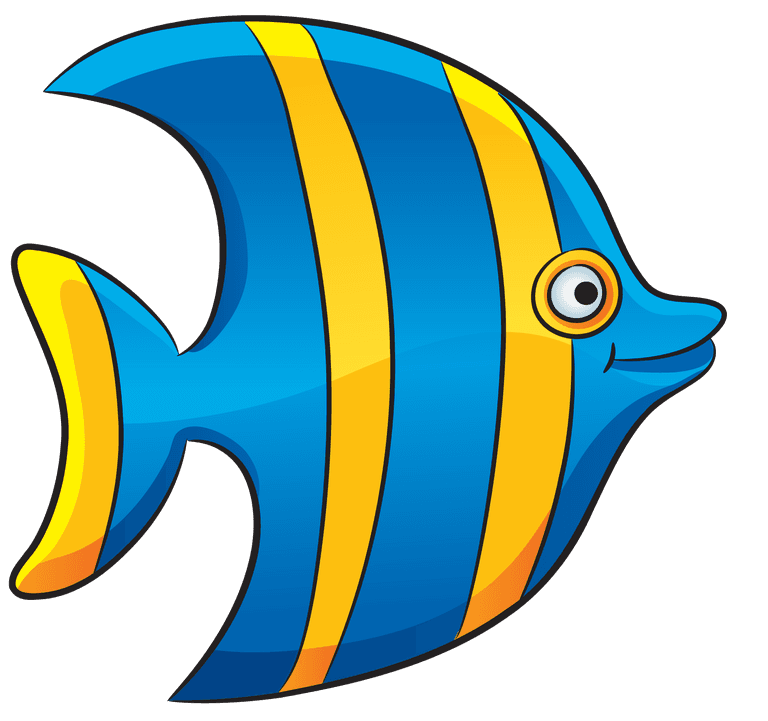 sea animals marine animal cartoon set