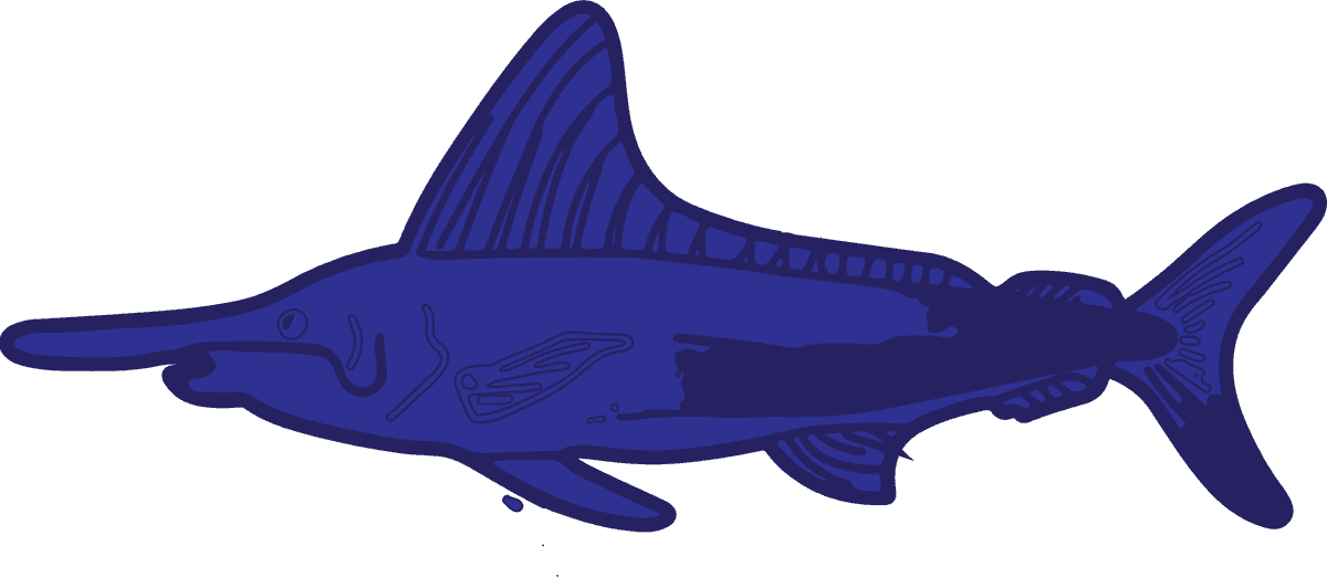 playful sea fish cartoon dolphin character perfect for children's stories and educational materials