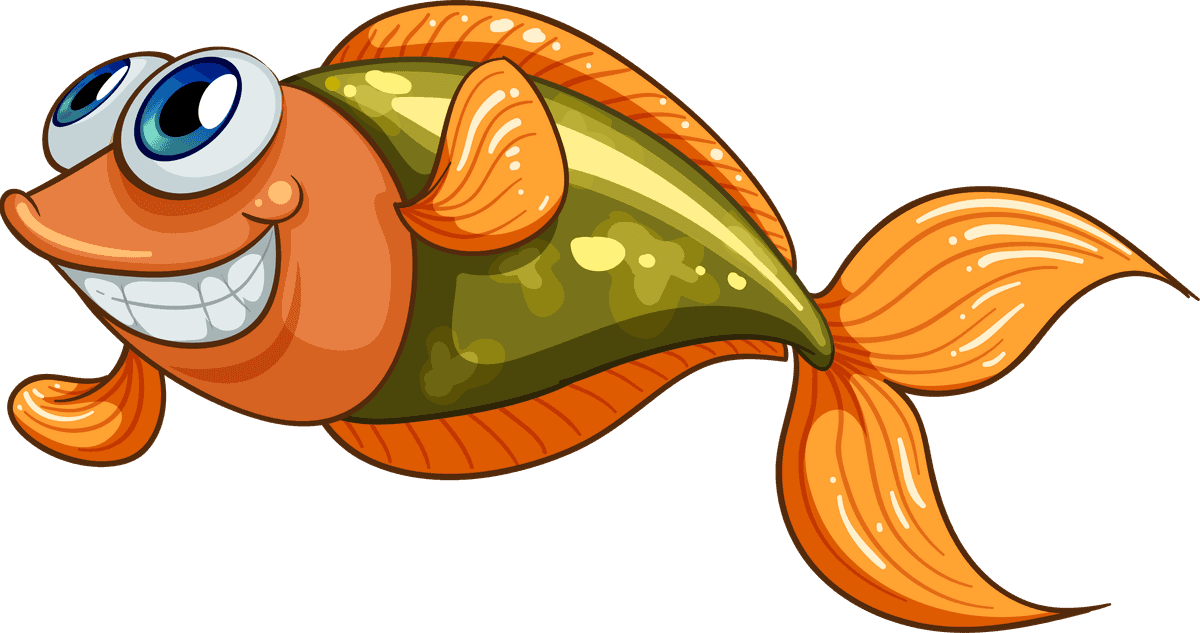 sea fish illustration of may kinds of fish