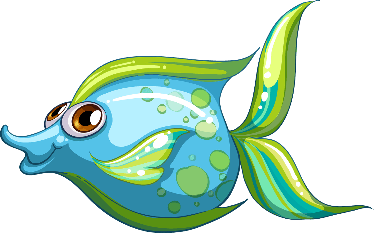 sea fish illustration of may kinds of fish