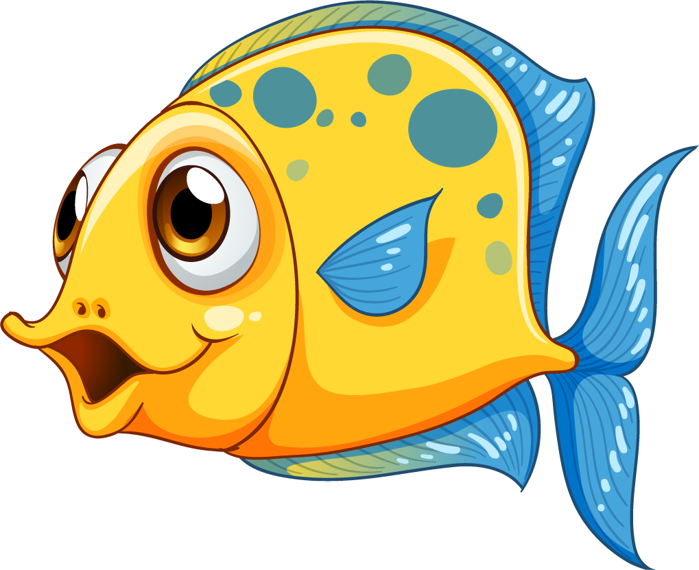 sea fish illustration of may kinds of fish