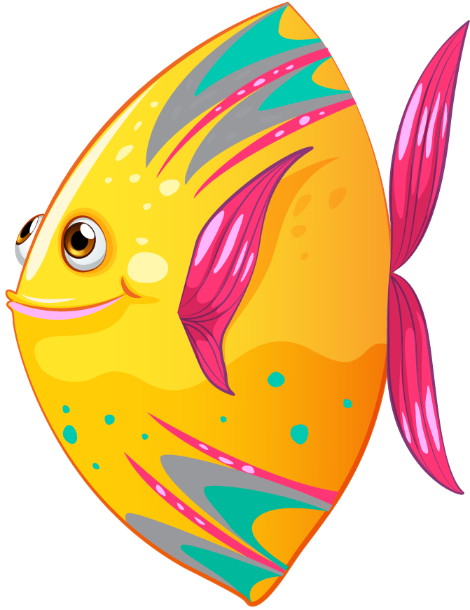 sea fish illustration of may kinds of fish