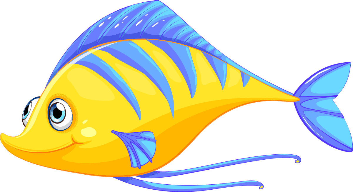 sea fish illustration of may kinds of fish