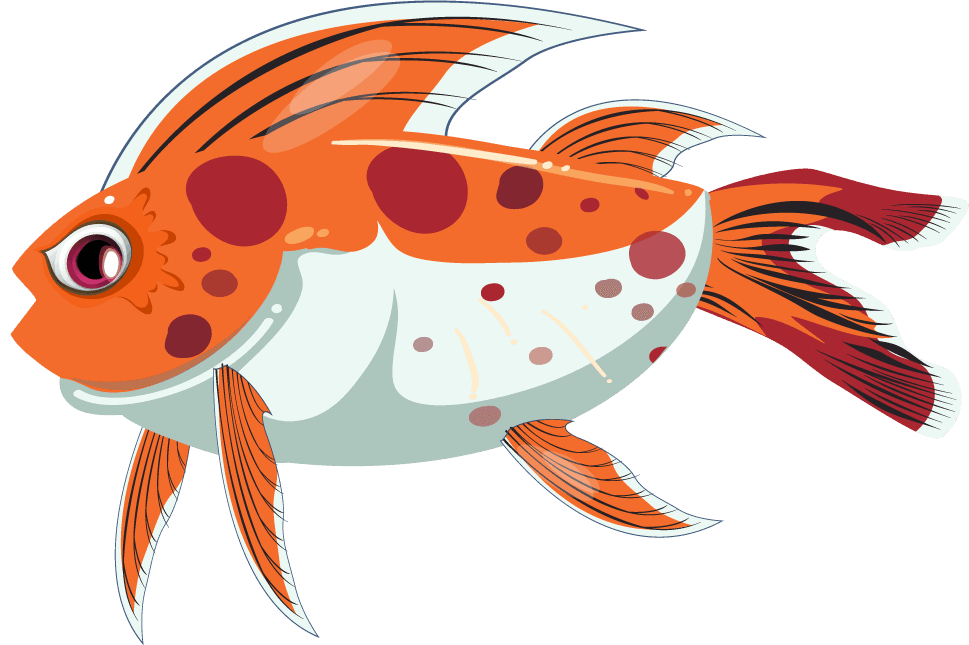 sea fish sea fish species icons colorful modern 