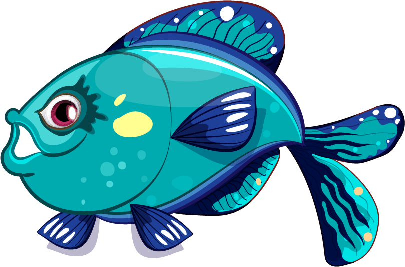 sea fish sea fish species icons colorful modern 