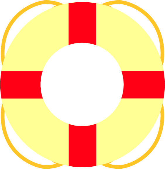 sea trip accessory icons colored representing safety, leisure, and adventure for your next ocean journey