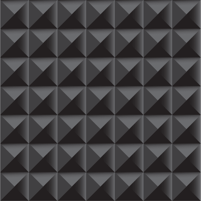 seamless pattern illustration of triangular shapes in shades of black for modern backgrounds