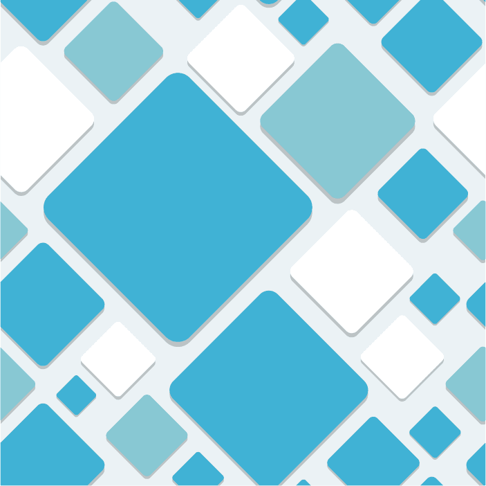 seamless pattern illustration of abstract blue and white geometric shapes for modern decor