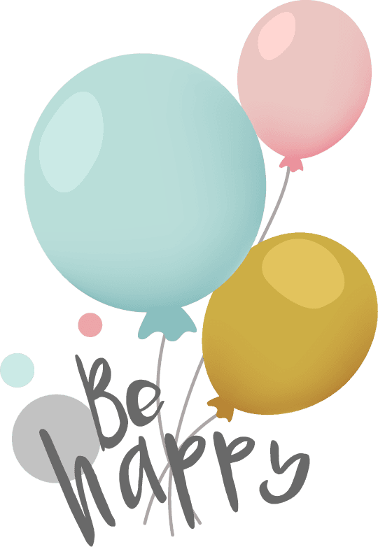 set birthday wishes design vector