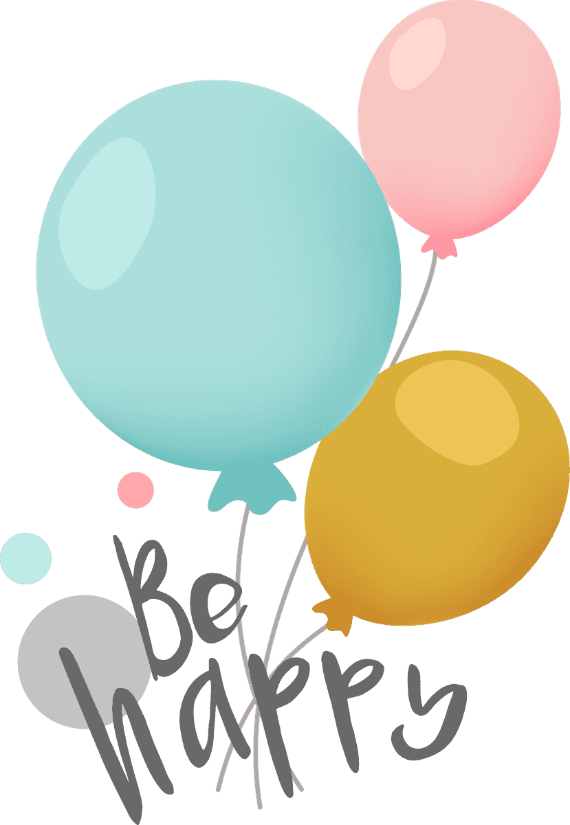 set birthday wishes design vector