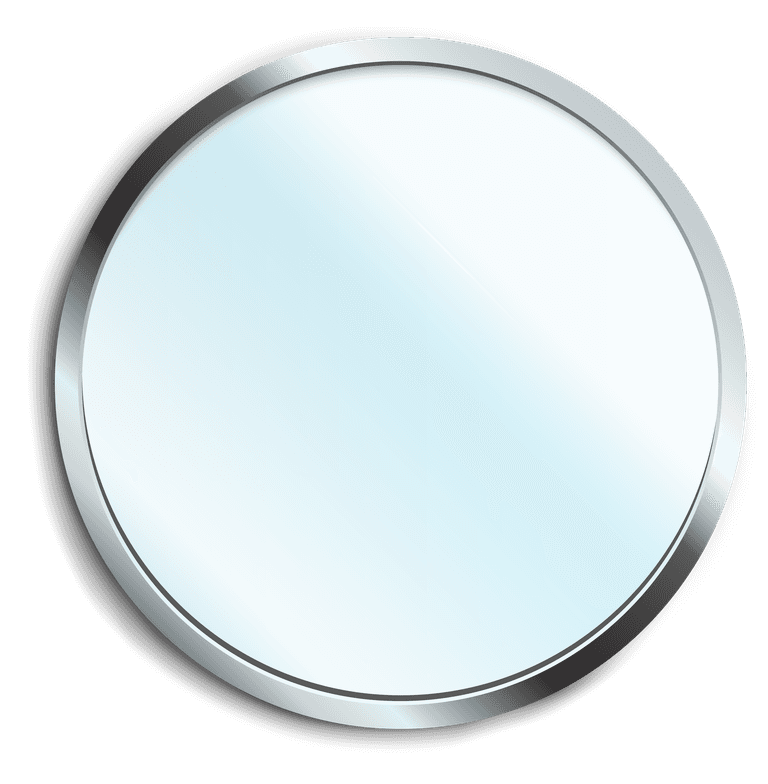 set mirrors with chrome frames for stylish home decor and elegant functionality