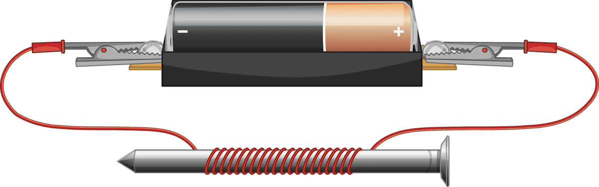 battery and paper clips for creative wiring projects and inventive DIY solutions