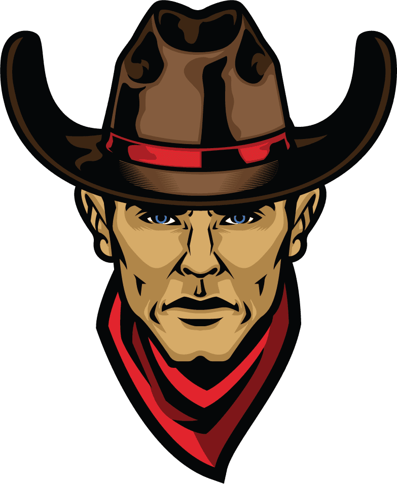 cowboy objects vector