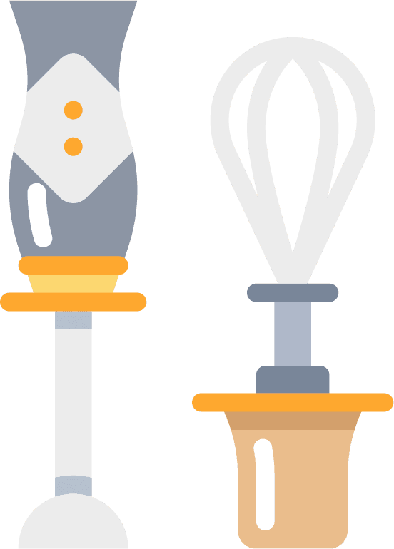 flat color kitchen tool icons for modern cooking and baking enthusiasts