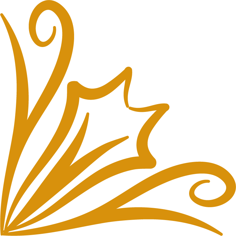 elegant gold corners ornament for enhancing invitations and decorative prints