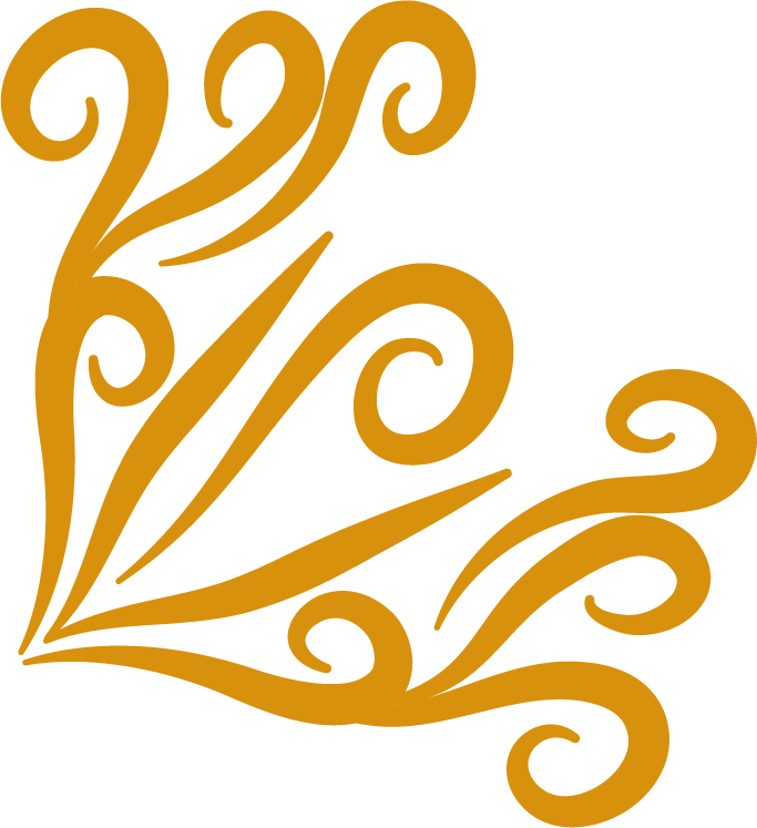 elegant gold corners ornament for luxurious invitations and decorative art projects