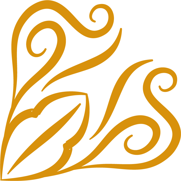 elegant gold corners ornament for invitations and decorative projects