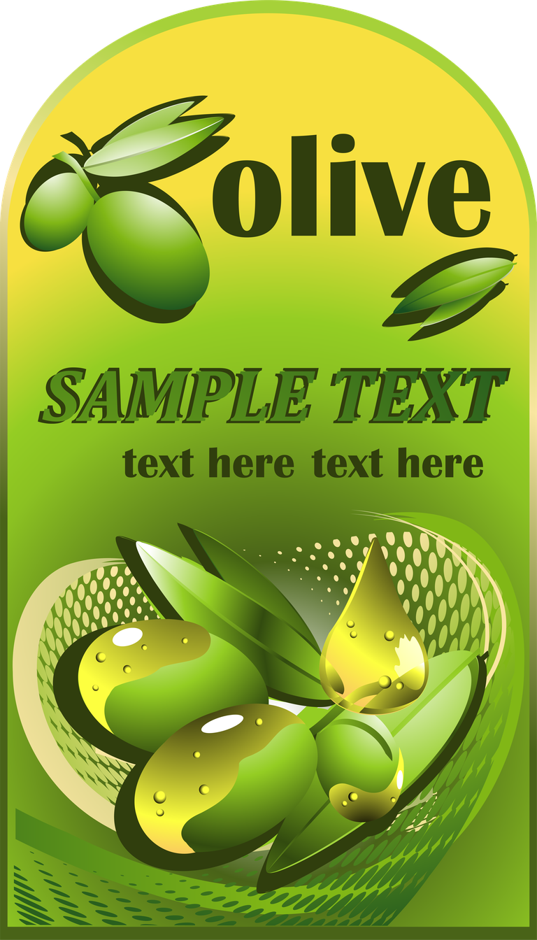 olive oil label stickers vector featuring vibrant olives with customizable text and elegant styling
