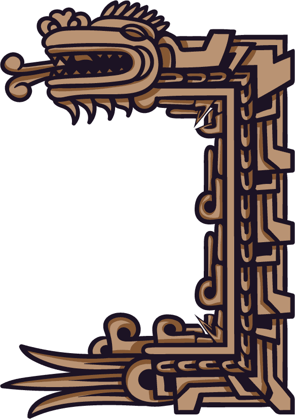 quetzalcoatl vector illustration for sacred mythology with intricate detail and cultural significance