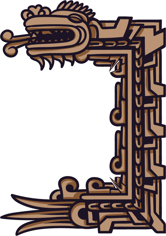 quetzalcoatl vector illustration for sacred mythology with intricate detail and cultural significance