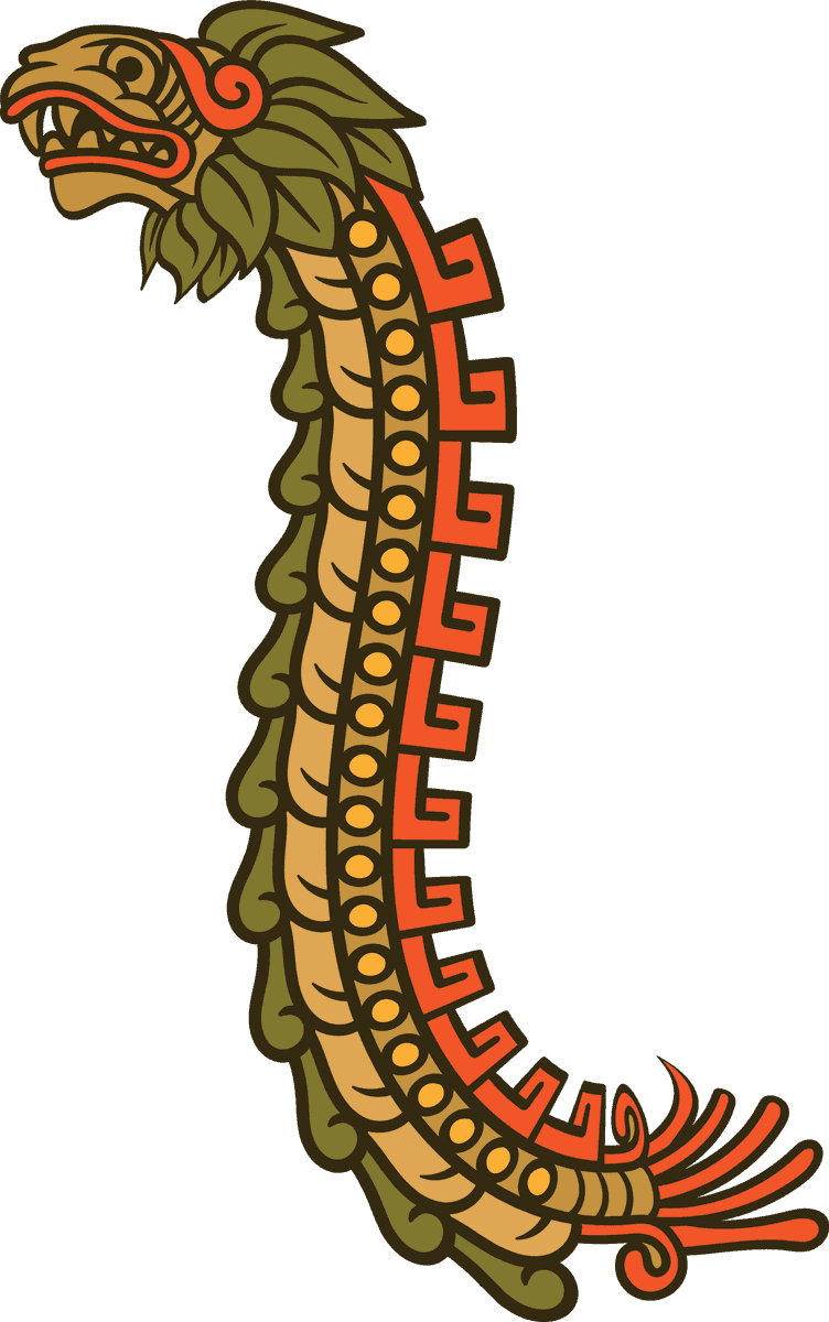 quetzalcoatl vector art inspired by ancient mythology for modern cultural projects