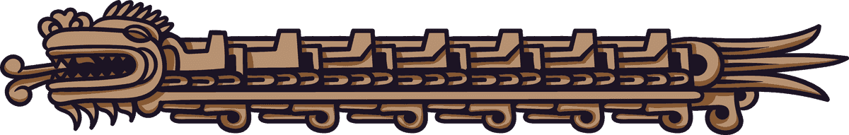 quetzalcoatl vector illustration showcasing ancient mythology and cultural symbolism for modern art projects
