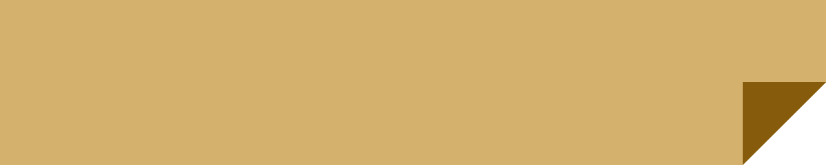 ribbon in various styles in golden
