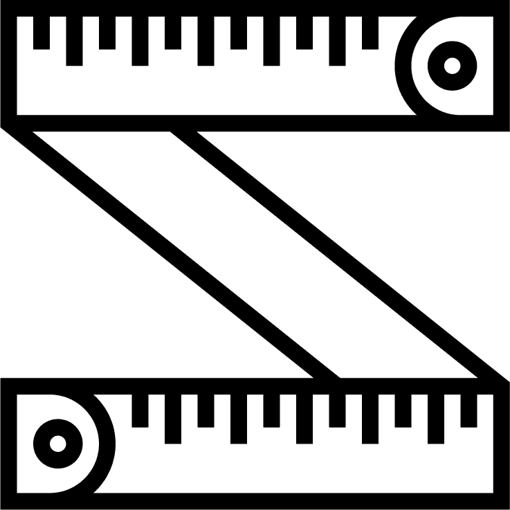 sewing elements thin line and pixel perfect icons