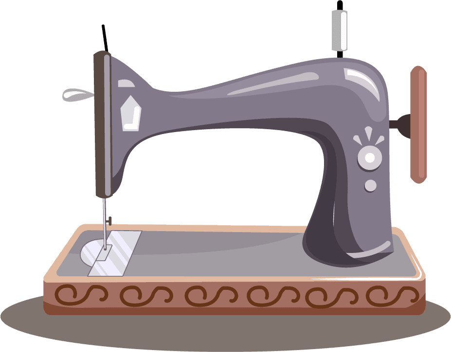 sewing work element modern classic devices sketch