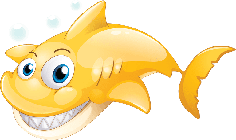 shark cute shark cartoons that include great white shark vectors
