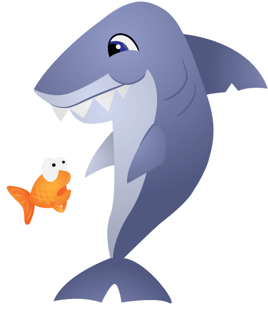 shark fish characters