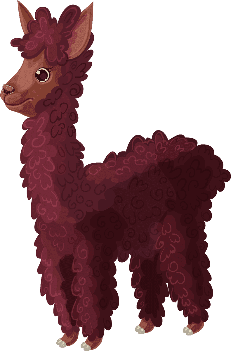 sheep cartoon asian animals template for playful illustrations and educational materials