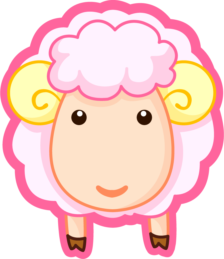 cute anthropomorphic sheep zodiac qvector with adorable features for playful designs