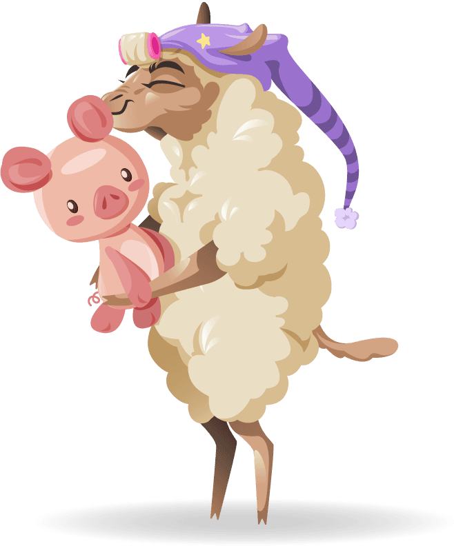 sheep cute sheep characters set for playful storytelling and whimsical decor