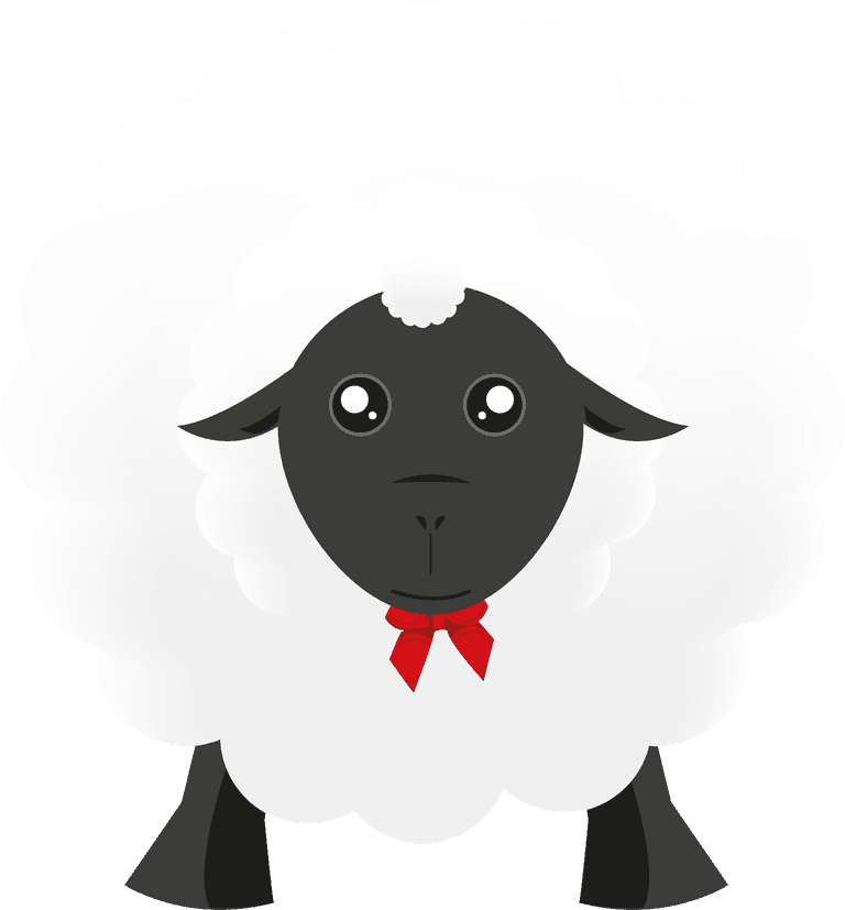 adorable sheep freeeaster vectors for playful farm-themed projects and children's activities