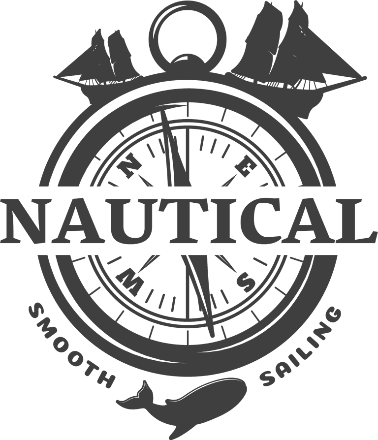 ship logo nautical emblem sail around world marine life lighthouse marine world descriptions