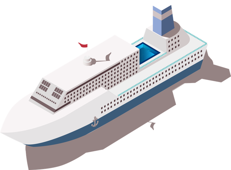 isometric ships cargo ship,container ship,boat,canoe,yacht,schooner