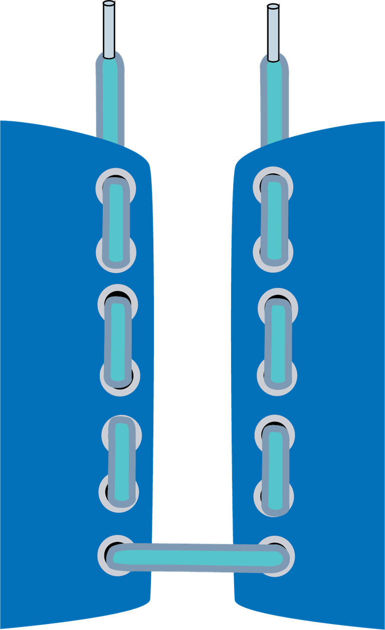 shoestring icon with different tied models