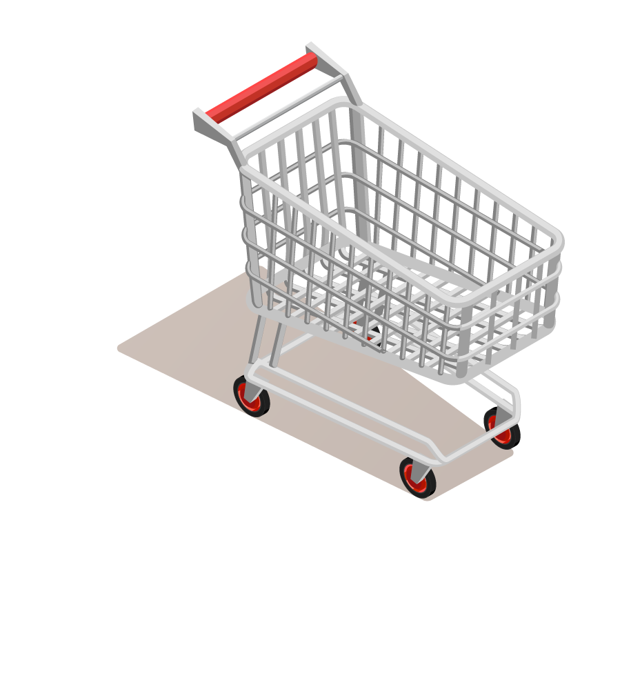 shopping e commerce isometric icons for online retail platforms and user-friendly interfaces