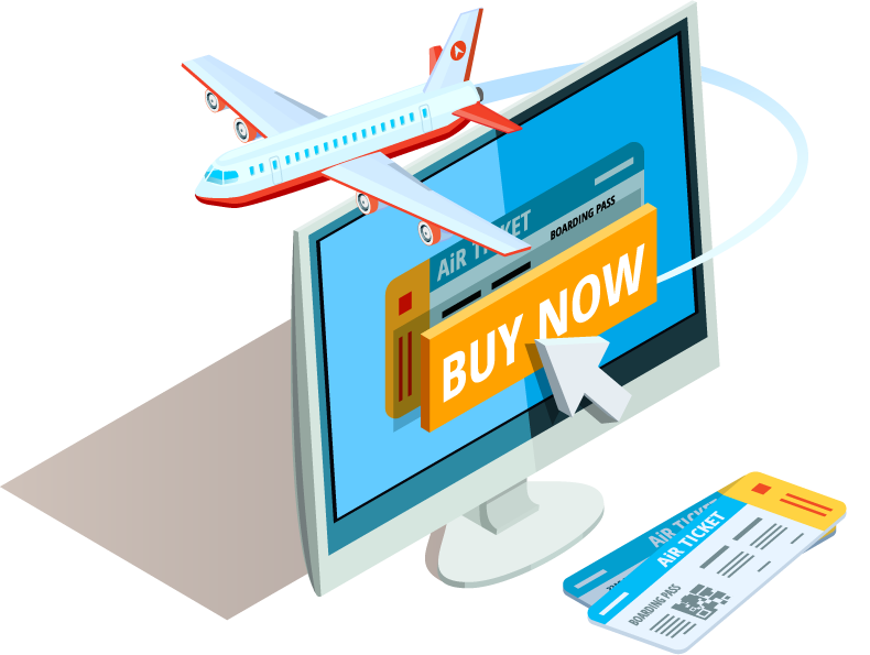 shopping e commerce isometric icons for seamless online purchasing and ticket booking experiences