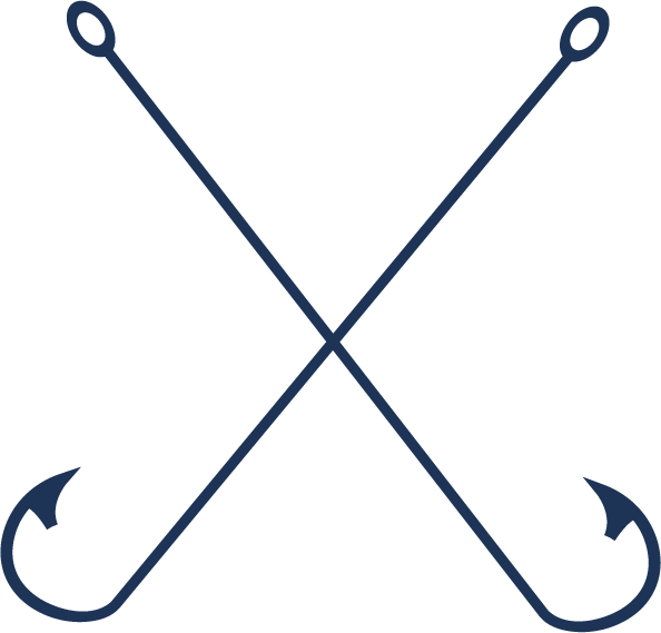 simple dark blue anchor element perfect for nautical themes and marine branding