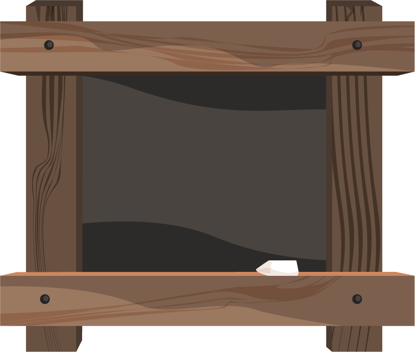 simple wooden signs illustration for outdoor and indoor use in various settings