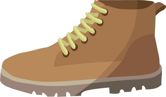 single shoe icon front view