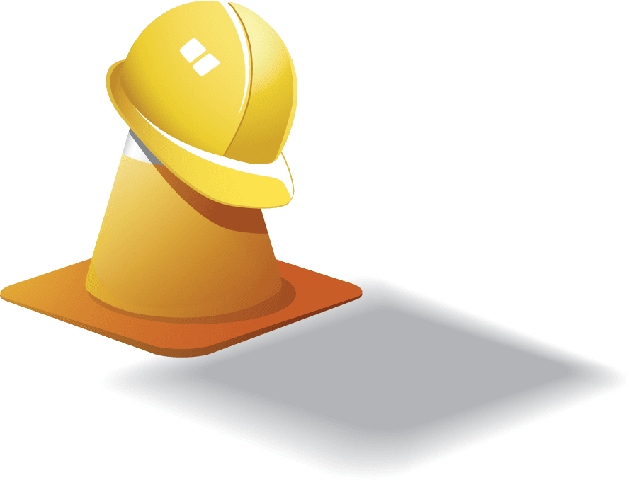 site construction icons vector
