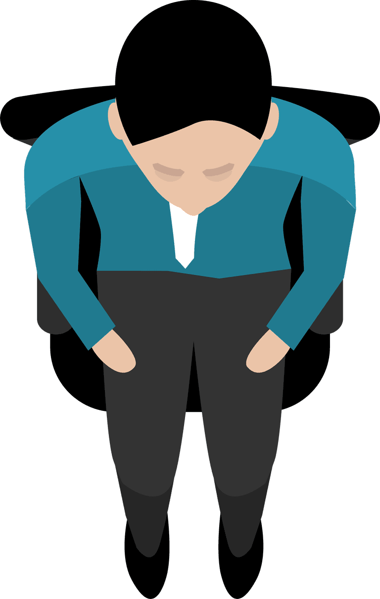 sitting people top view representing thoughtful engagement and professionalism in modern settings