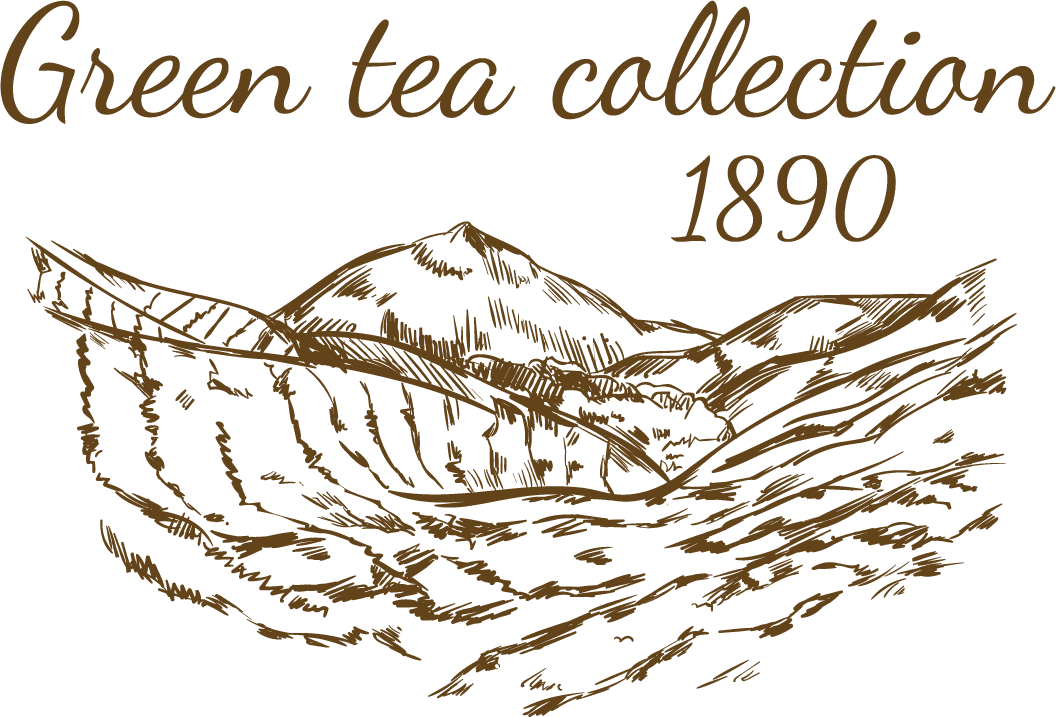 sketch tea logo set