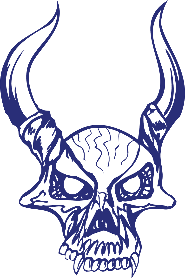 skull tattoo skulls graphics set